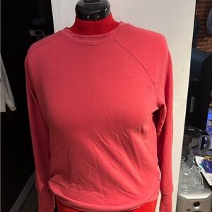 Eddie Bauer Women's Red/pink cozy sweatshirt